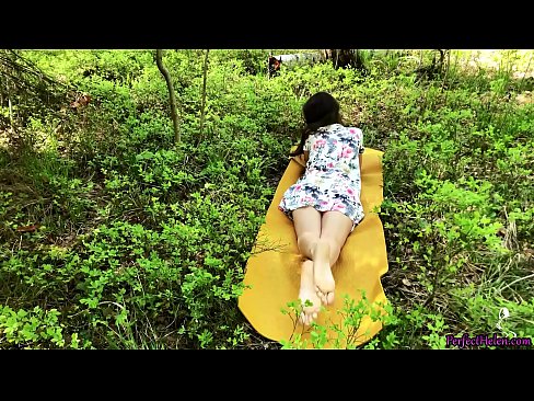 ❤️ 陌生人在Tinder上自慰我的阴部，并在树林里热情地做爱 ❤️❌ 自制毛片